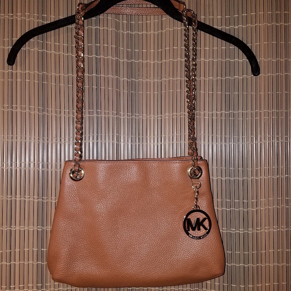 MK leather crossbody